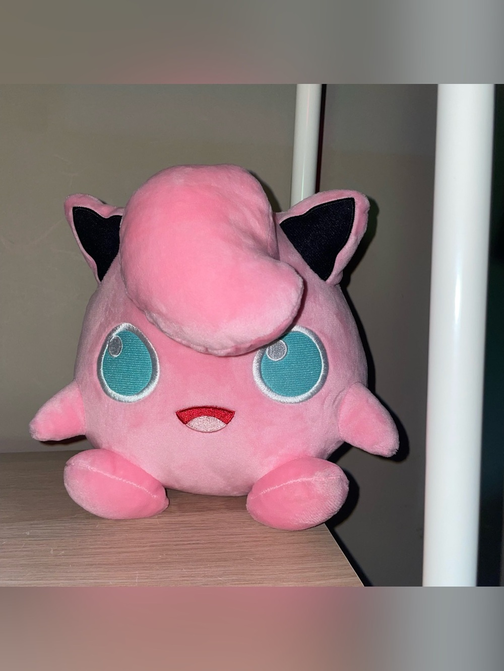 Pokemon JIGGLYPUFF Plush Jumbo 9” Pink